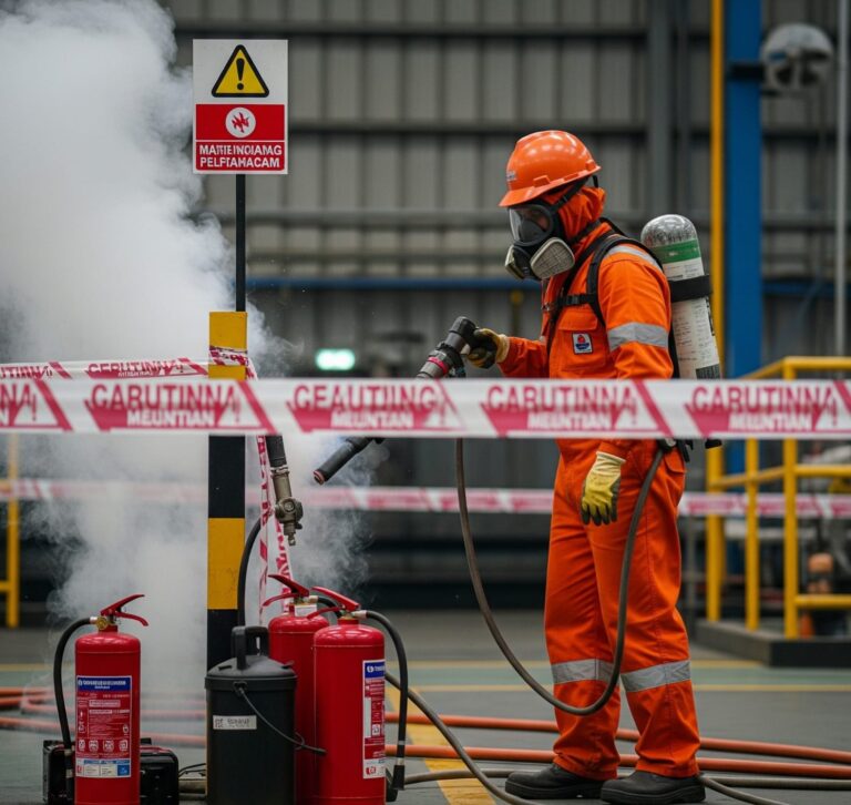 Cara Mengatasi Kebocoran Gas Beracun di Industri
