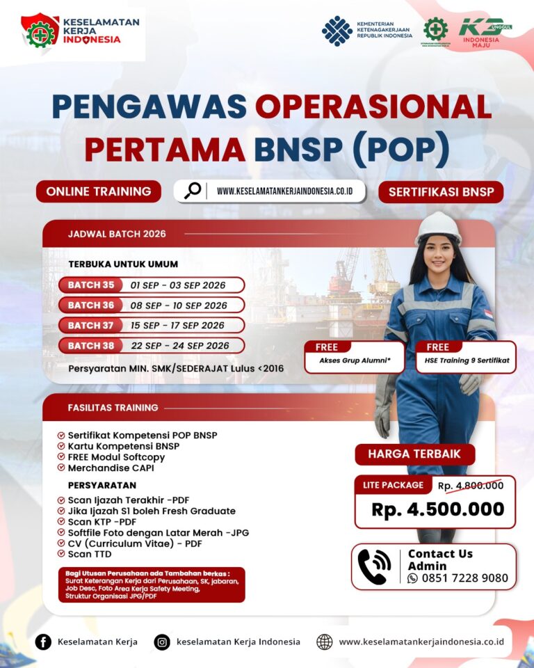 Pelatihan POP BNSP