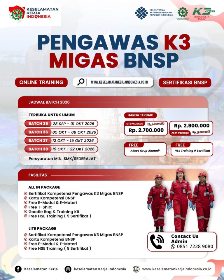 Pengawas K3 Migas